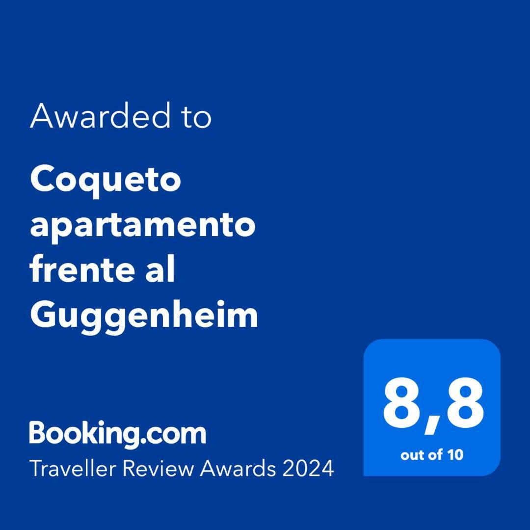 Coqueto Apartamento Frente Al Guggenheim 毕尔巴鄂 外观 照片